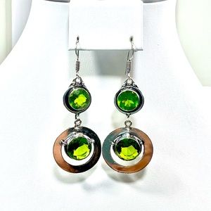 Peridot 925 Earrings